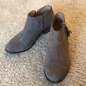 Grey Vionic booties
